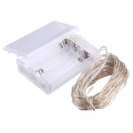 100 LEDs SMD 06033 x AA Batteries Box Fairy Lamp Decorative Light, DC 5V, 10m Red Light, 10m White Light, 10m Warm White, 10m Yellow Light, 10m Blue Light, 10m Colorful Light, 10m Pink Light, 10m Green Light, 10m Purple Light