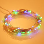 Lampe féerique décorative 100 LED SMD 0603, 10m lumière multicolore, 10m lumière blanche, 10m lumière blanche chaude