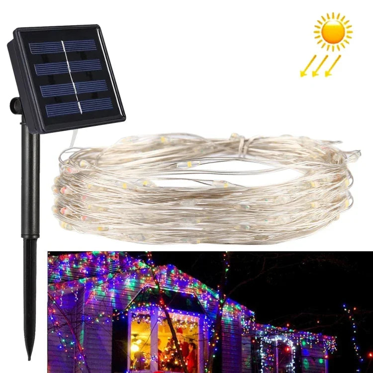 Lampe féerique décorative 100 LED SMD 0603, 20m lumière multicolore