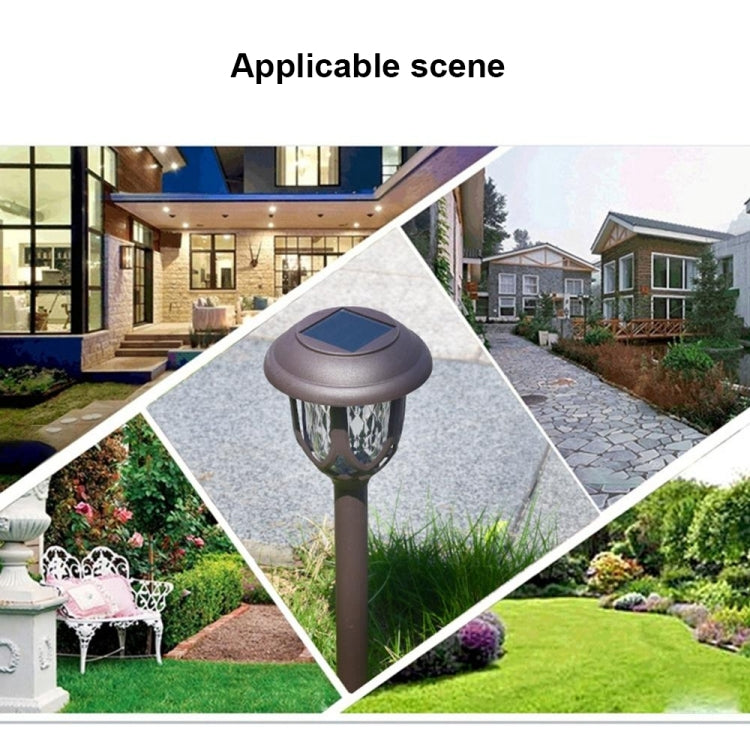 Lampe Solaire Extérieure de Pelouse, Étanche IP65, LED Décorative de Jardin