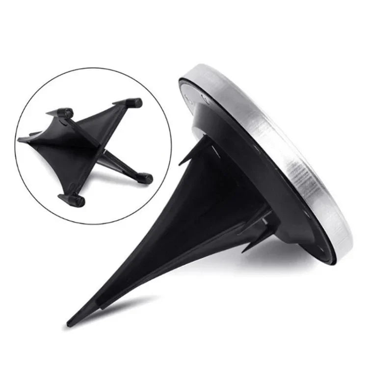 2 PIÈCES 12 LED Lampes solaires encastrées Lampe souterraine IP65 Étanche Extérieur Jardin Rue, 12 LED