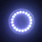 2 Lampes solaires enterrées à 16 LED, étanches IP65, pour jardin et extérieur, 16 LED