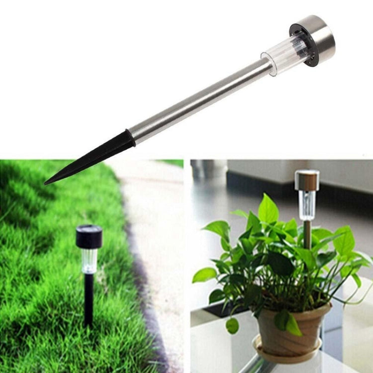 10 lampes solaires d'extérieur en acier inoxydable IP65 étanches à LED pour la décoration de jardin