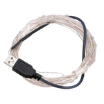 Bande lumineuse de fête / décoration SMD-0603 alimentée par USB (lumière blanche bleue), LED1001LG, LED1001LW