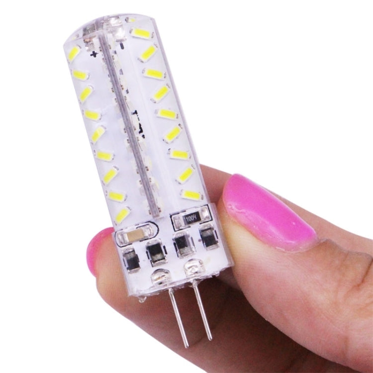 72 LED SMD 3014, Adjustable Brightness, AC 110V, G4 110V White Light, G4 110V Warm White