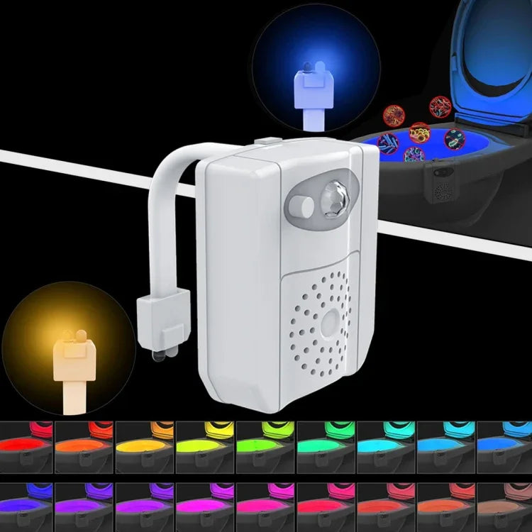 Veilleuse de toilette, DC 5V, lumière de stérilisation UV à détecteur de mouvement PIR