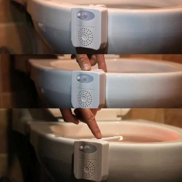 Veilleuse de toilette, DC 5V, lumière de stérilisation UV à détecteur de mouvement PIR