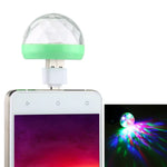 Lampe de scène boule magique LED USB RGB 4W avec adaptateur Micro USB, avec adaptateur Micro USB