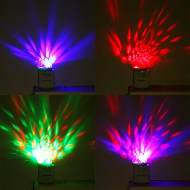 Lampe de scène boule magique LED USB RGB 4W avec adaptateur Micro USB, avec adaptateur Micro USB