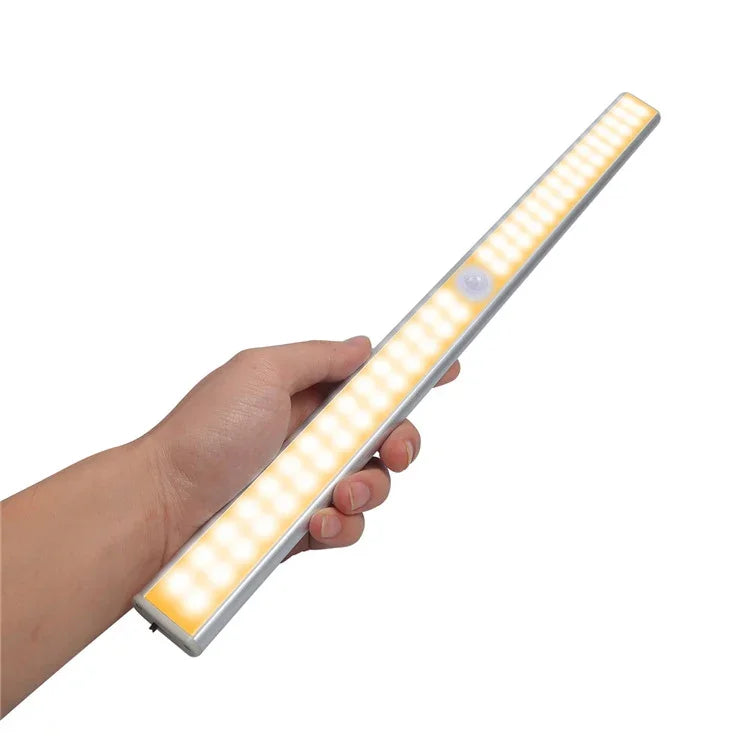 2.8W 40 LED Blanc Chaud Grand Écran Intelligent Capteur de Mouvement Humain Lampe de Couloir et de Placard, Version de Chargement USB, 2.8W 40 LED Blanc Chaud