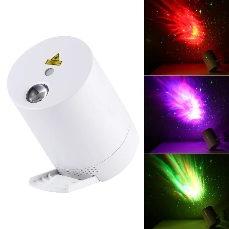 Lampe de projection laser LED à contrôle vocal 5V