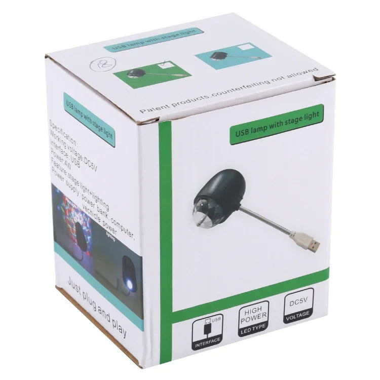 Lampe de projection laser LED USB 5V 4W