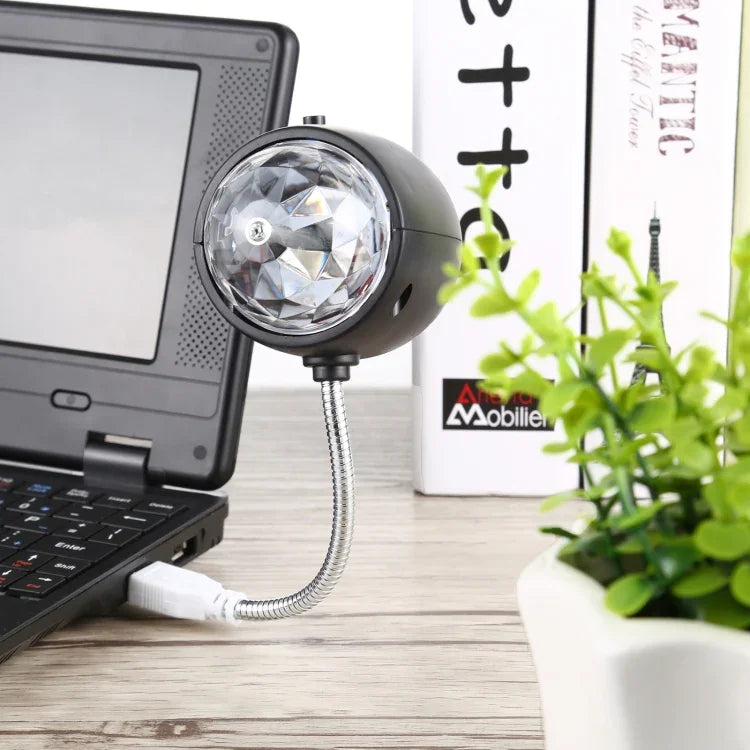 Lampe de projection laser LED USB 5V 4W