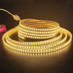 Bande lumineuse 10m CMS 2835 1200 LEDs, CA 220V-240V, Fiche UE, 10m