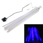 Lumière décorative LED, diamètre du tube : 1,2 cm, CA 100-240 V, prise US, EU en option, 8 pièces 50 cm/bleu, 8 pièces 50 cm/multicolore, 8 pièces 50 cm/blanc