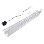 Lumière décorative LED, diamètre du tube : 1,2 cm, CA 100-240 V, prise US, EU en option, 8 pièces 50 cm/bleu, 8 pièces 50 cm/multicolore, 8 pièces 50 cm/blanc
