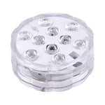10 LED Cylindriques Télécommandées avec Télécommande, Portée de la Télécommande (en Zone Ouverte) : 7,3-9,1 Mètres, 10 LED