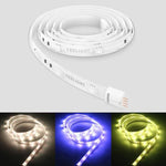 Bande lumineuse LED d'extension intelligente WiFi Yeelight Xiaomi Youpin d'origine avec télécommande APP, longueur : 1m