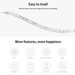 Bande lumineuse LED d'extension intelligente WiFi Yeelight Xiaomi Youpin d'origine avec télécommande APP, longueur : 1m