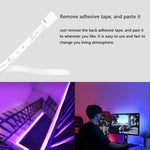 Bande lumineuse LED d'extension intelligente WiFi Yeelight Xiaomi Youpin d'origine avec télécommande APP, longueur : 1m