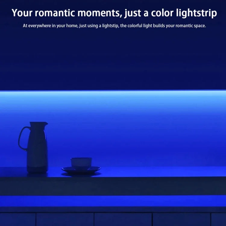 Bande lumineuse LED d'extension intelligente WiFi Yeelight Xiaomi Youpin d'origine avec télécommande APP, longueur : 1m