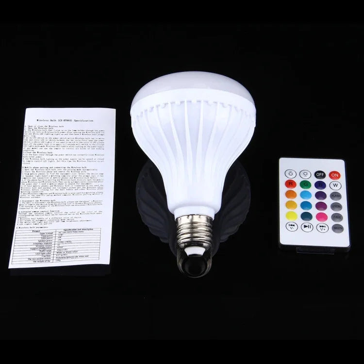 Ampoules à économie d'énergie E27 avec télécommande, CA 100-240V