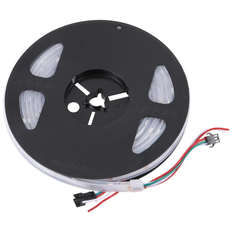 Bande lumineuse étanche RGB WS2812B 5050 SMD, 30 LED/m, 12 V CC, longueur : 5 m, bande lumineuse 30 LED/m
