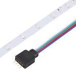 Guirlande lumineuse LED ruban RGB 2835 SMD nue, 60 LED/m, Longueur : 5m, 12V 2A 100-240V, avec télécommande 44 touches, LED RGB 2835 SMD, 5m, avec télécommande 44 touches