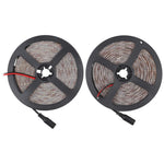 2 cartes nues 2835 SMD Dimmable Lumière Blanche / Lumière Chaude LED Bande Lumineuse, 60 LED/m, Longueur: 5m, 12V 2A 100-240V, 2835 SMD LED, 5m x 2