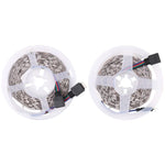 2 pcs Ruban LED RGB 5050 SMD nu, 30 LED/m, Longueur : 5m, 12V 2A 100-240V, avec contrôleur Doodle 24 touches, LED RGB 5050 SMD, 5m x 2