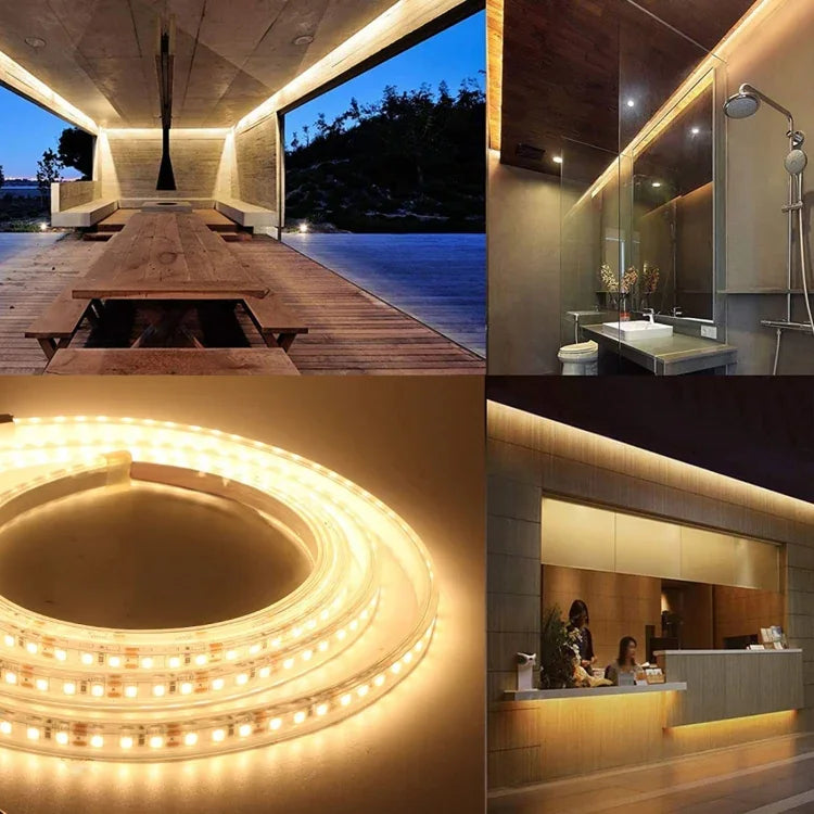 2 pcs Ruban LED RGB 5050 SMD nu, 30 LED/m, Longueur : 5m, 12V 2A 100-240V, avec contrôleur Doodle 24 touches, LED RGB 5050 SMD, 5m x 2