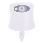 8 couleurs d'éclairage intérieur Veilleuses Détecteur de mouvement LED Abattant de toilette Lampe de cuvette, LED1660, LED1660US