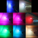 8 couleurs d'éclairage intérieur Veilleuses Détecteur de mouvement LED Abattant de toilette Lampe de cuvette, LED1660, LED1660US