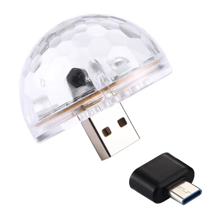 4 LED Mini lumière KTV DJ Disco à contrôle sonore, LED1799, LED1799T