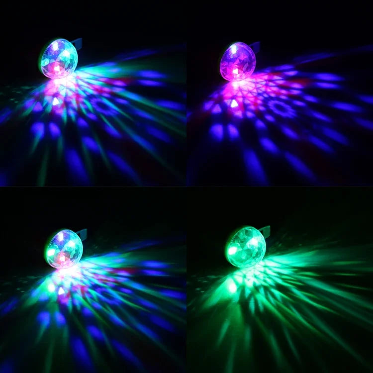 4 LED Mini lumière KTV DJ Disco à contrôle sonore, LED1799, LED1799T