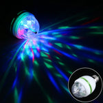 Lampe LED rotative automatique pleine couleur pour fête familiale / KTV / bars / hôtel / DJs, AC 85-260V
