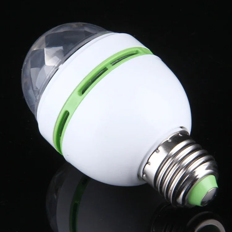 Lampe LED rotative automatique pleine couleur pour fête familiale / KTV / bars / hôtel / DJs, AC 85-260V