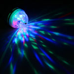 Lampe LED rotative automatique pleine couleur pour fête familiale / KTV / bars / hôtel / DJs, AC 85-260V