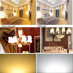 Ampoule économique SMD 5730, DC 12-30V, E27 36 LED Lumière blanche, E27 36 LED Lumière blanc chaud