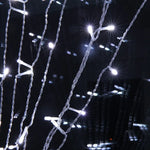 Guirlande lumineuse féerique 100 LED avec joint de fin & 8 fonctions modèles, prise US, 10m lumière blanche