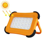 Lumière de camping solaire portable 50W 32 LED, éclairage magnétique d'urgence avec quatre niveaux de luminosité, batterie externe et indicateur de batterie