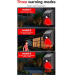 Alarme solaire anti-intrusion avec télécommande et détection corporelle
