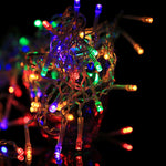 Guirlande de 96 LED Little Ice Bars avec joint de fin & contrôleur multifonction, prise US, AC 110V, 3,5m blanc chaud prise US, 3,5m lumière bleue prise US, 3,5m lumière colorée prise US, 3,5m lumière violette prise US, 3,5m lumière blanche prise US
