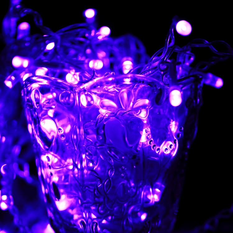 Guirlande de 96 LED Little Ice Bars avec joint de fin & contrôleur multifonction, prise US, AC 110V, 3,5m blanc chaud prise US, 3,5m lumière bleue prise US, 3,5m lumière colorée prise US, 3,5m lumière violette prise US, 3,5m lumière blanche prise US