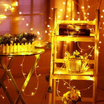 Guirlande de 96 LED Little Ice Bars avec joint de fin & contrôleur multifonction, prise US, AC 110V, 3,5m blanc chaud prise US, 3,5m lumière bleue prise US, 3,5m lumière colorée prise US, 3,5m lumière violette prise US, 3,5m lumière blanche prise US