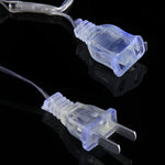 Guirlande lumineuse réticulaire 200 LEDs avec joint de fin & contrôleur multifonction, prise US, AC 110V, lumière colorée prise US, lumière blanche prise US, lumière blanc chaud prise US