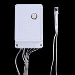 Guirlande lumineuse réticulaire 200 LEDs avec joint de fin & contrôleur multifonction, prise US, AC 110V, lumière colorée prise US, lumière blanche prise US, lumière blanc chaud prise US