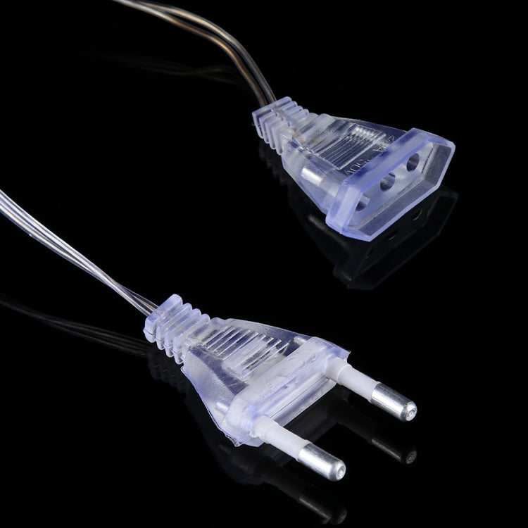 Guirlande lumineuse réticulaire 200 LED avec joint d'extrémité & contrôleur multifonction, blanc chaud prise EU, lumière bleue prise EU, lumière colorée prise EU, lumière violette prise EU, lumière blanche prise EU