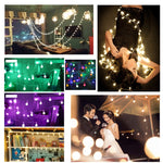 40 LEDs 3 x AA Batteries Powered String Light with 3-Modes, DC 4.5V, 4m Blue Light, 4m Colorful Light, 4m Green Light, 4m Purple Light, 4m White Light, 4m Warm White
