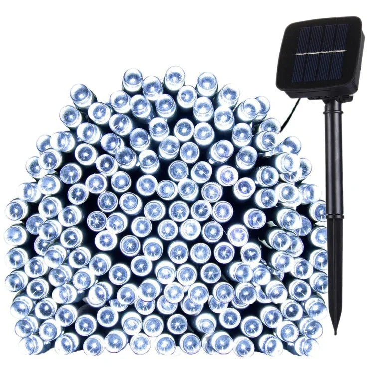 Guirlande décorative de vacances 100 LEDs, 17m lumière bleue, 17m lumière colorée, 17m lumière blanche, 17m lumière blanc chaud